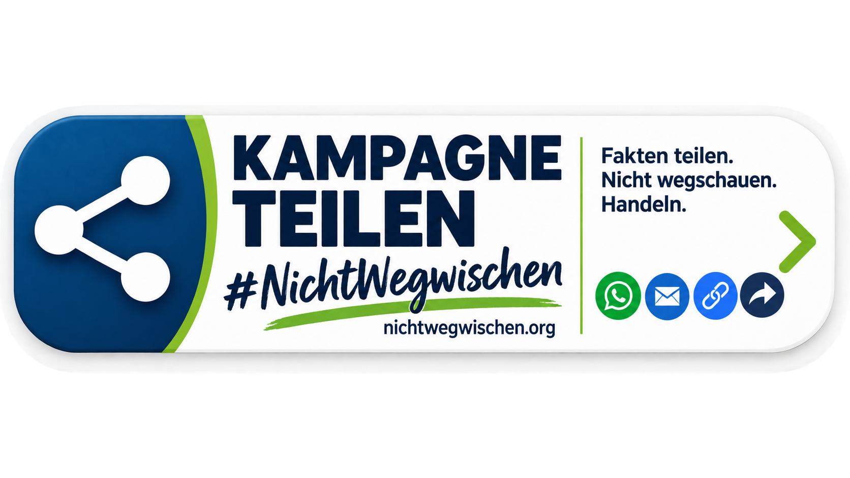 Kampagne #NichtWegwischen teilen